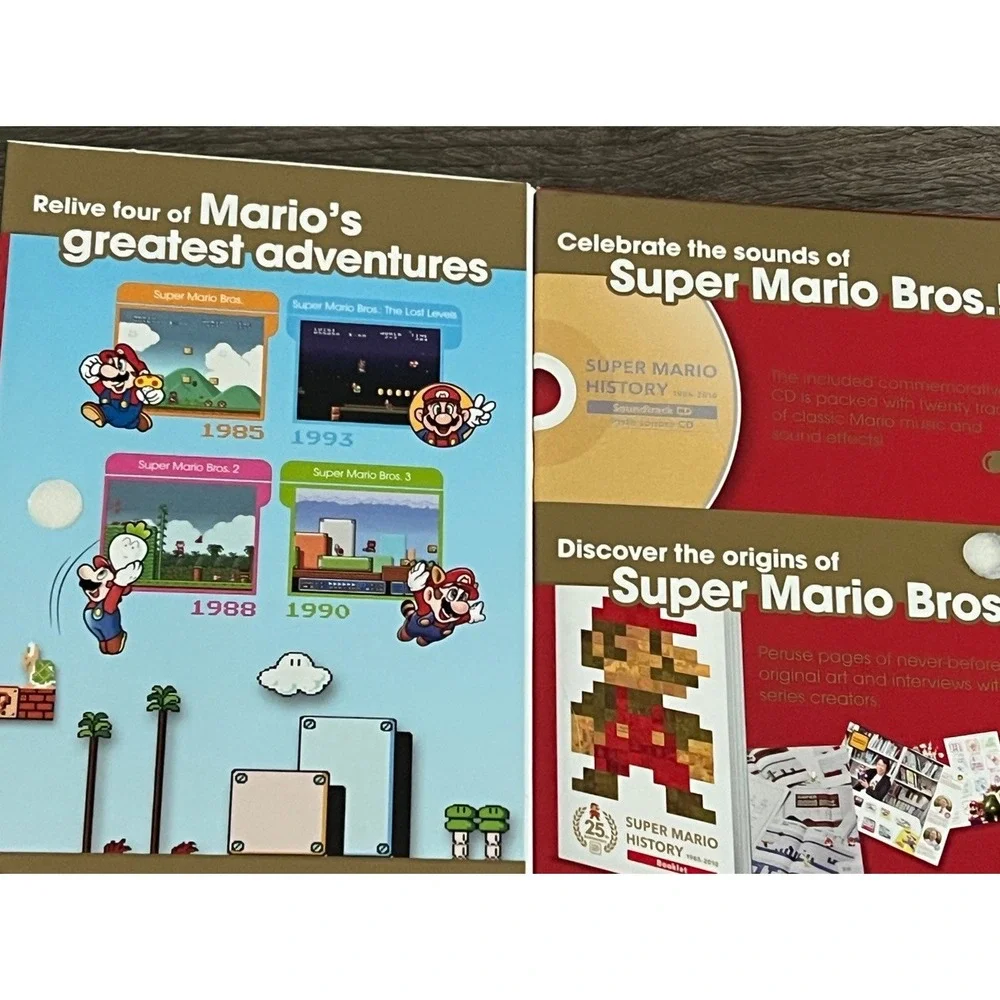 Super‎ Mario All-Stars 25th Anniversary LIMITED EDITION (Nintendo Wii) Sealed